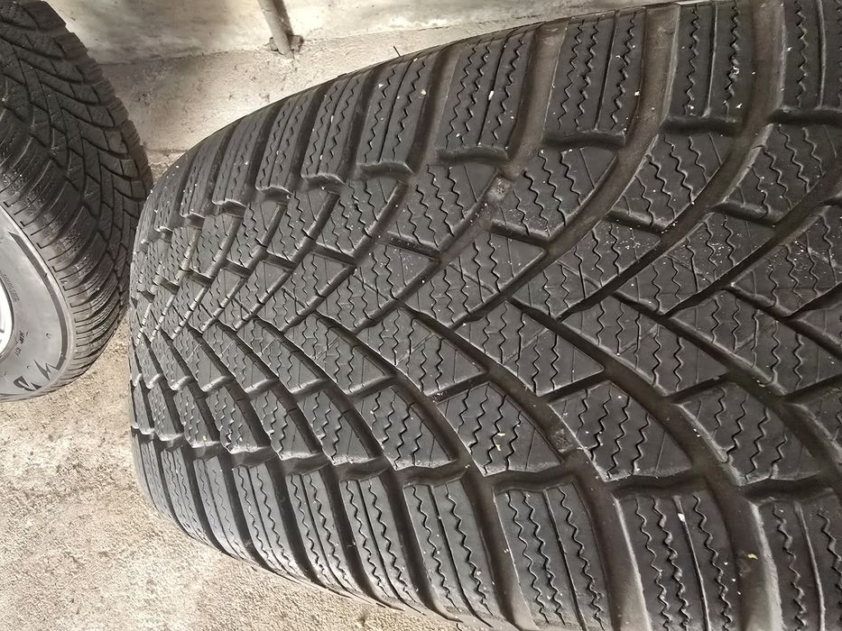джанти с гуми Bridgestone Blizzak 225/55/17 за Ауди