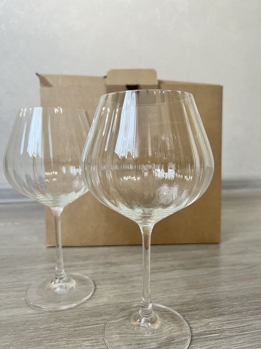 Стаканы для вина, коктейлей