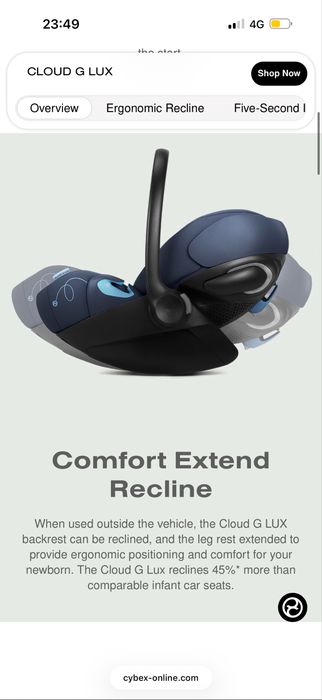 Автолюлька cybex