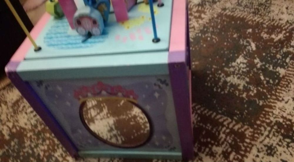 Cub joc copii lemn Montessori activitati pe toate fetele bebe copii