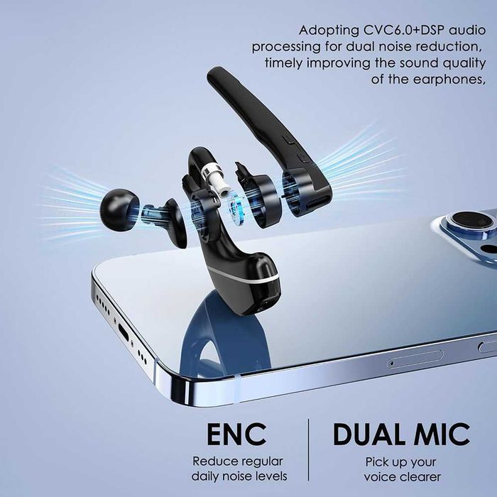 Casca Bluetooth 5.3 Techsuit Hearyo A6L 96h