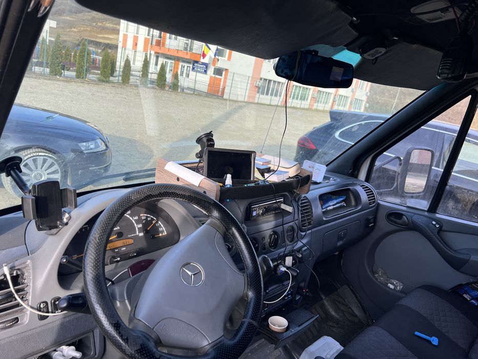 Mercedes Sprinter 413 CDI 2005 | STAGE 1 | Webasto | Pat | Perne aer | Benă 4,90m