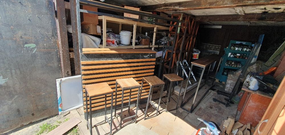 Барные стойки лофт, барные столы и стуля