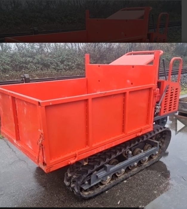 Dumper pe senile din cauciuc 2025