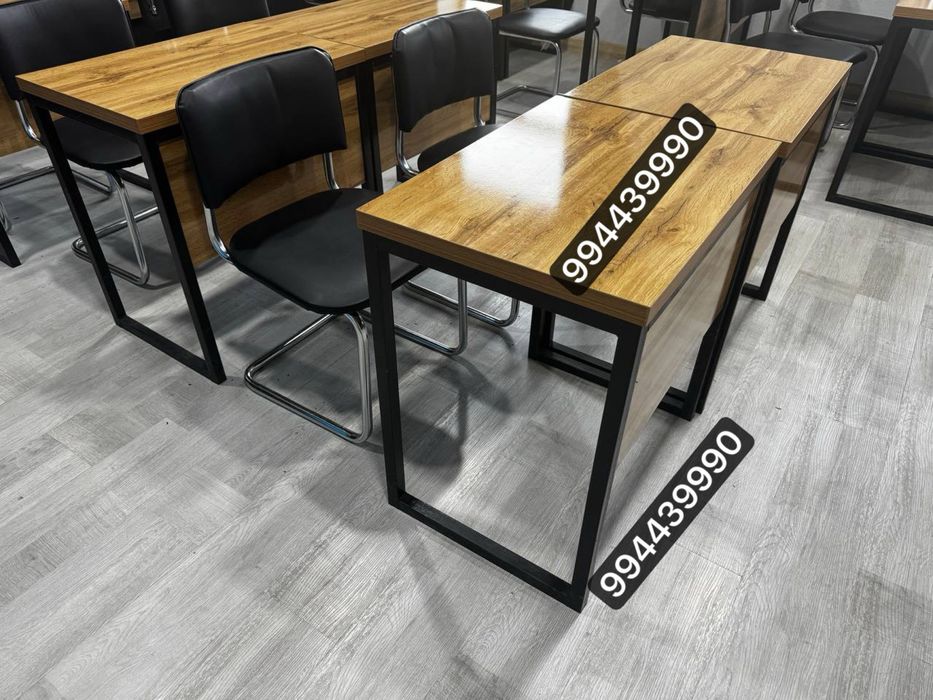 Лофт парта стол 1 кишилик