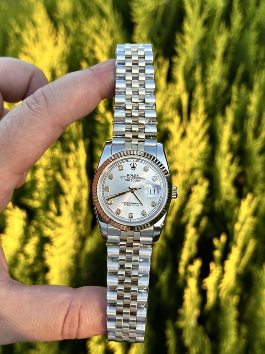 Rolex datejust 36,mm gray dial