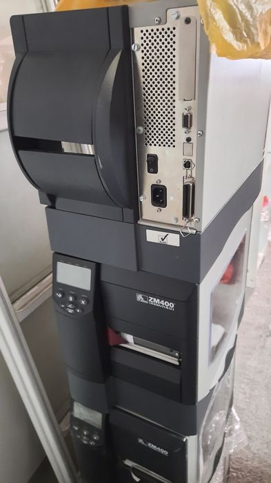 Принтер термотрансферный, термо Zebra ZM400,