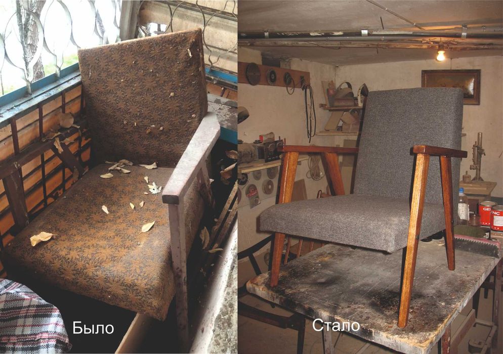 Ремонт стульев.Реставрация.