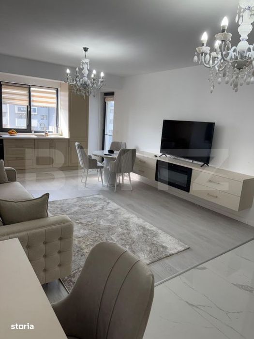 Apartament 2 camere, 55.5 mp, zona Bucium - Visani
