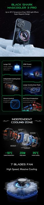 Black Shark MagCooler 3 Pro RGB