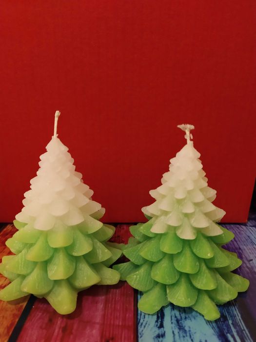 Ръчно изработени свещи - елхичка гр. София Борово • OLX.bg