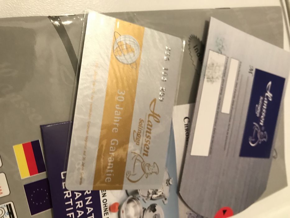 Set de gatit inox + capac inox 16buc. Hanssen Solingen