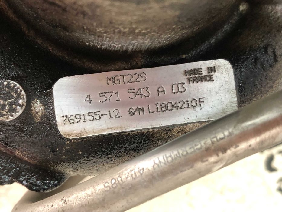 Turbina BMW F10 F12 F01 X5 E70 X6 E71 5.0i N63 550i 650i 750i V8 4.4