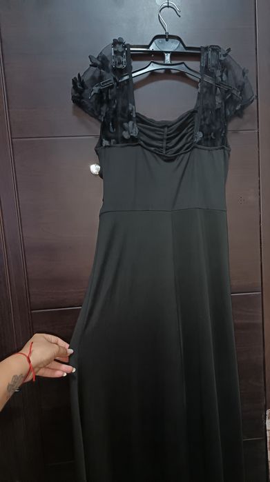 Rochie lungă  neagra
