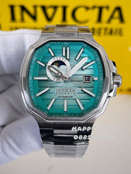 INVICTA Gravity Silver automatic 46 mm, Инвикта нов мъжки часовник