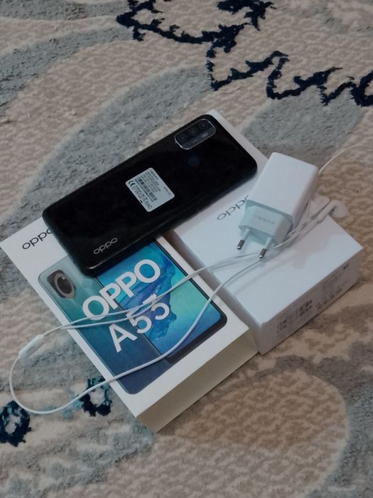 Oppo A53новый  зарядка наушник бари бар