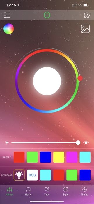 Lumini Ambientale auto 12V Banda LED RGB *Telecomanda sau Bluetooth