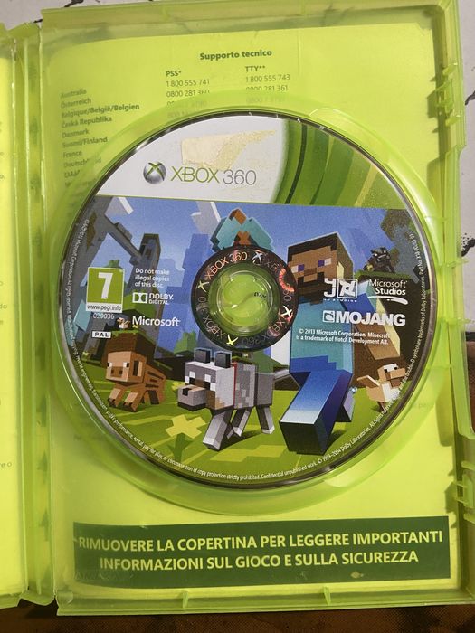 Minecraft Xbox 360