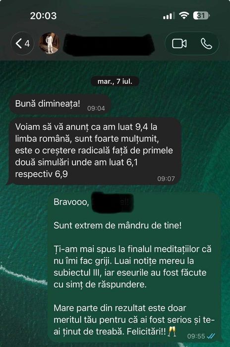 Meditații online Română – BAC și Evaluare Națională