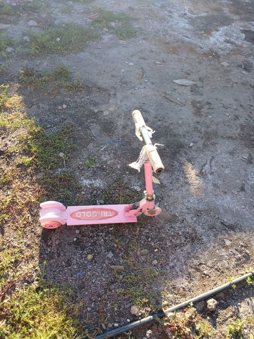 Велосипед и самокат