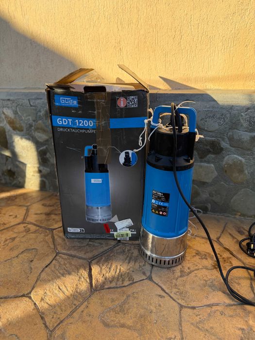 Gude GDT 1200 pompa de put submersibila pentru apa poluata si curata