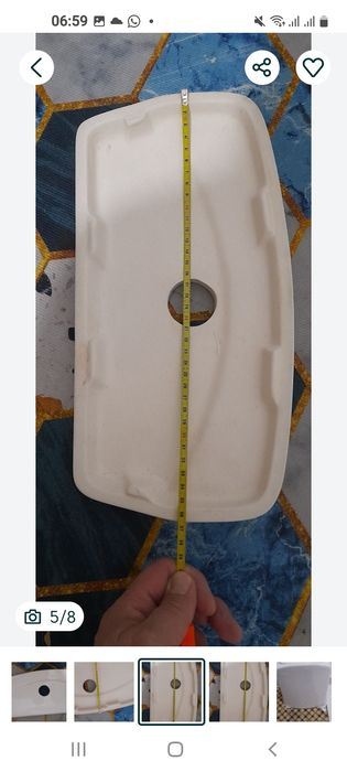 Продаю крышку от бачка унитаза