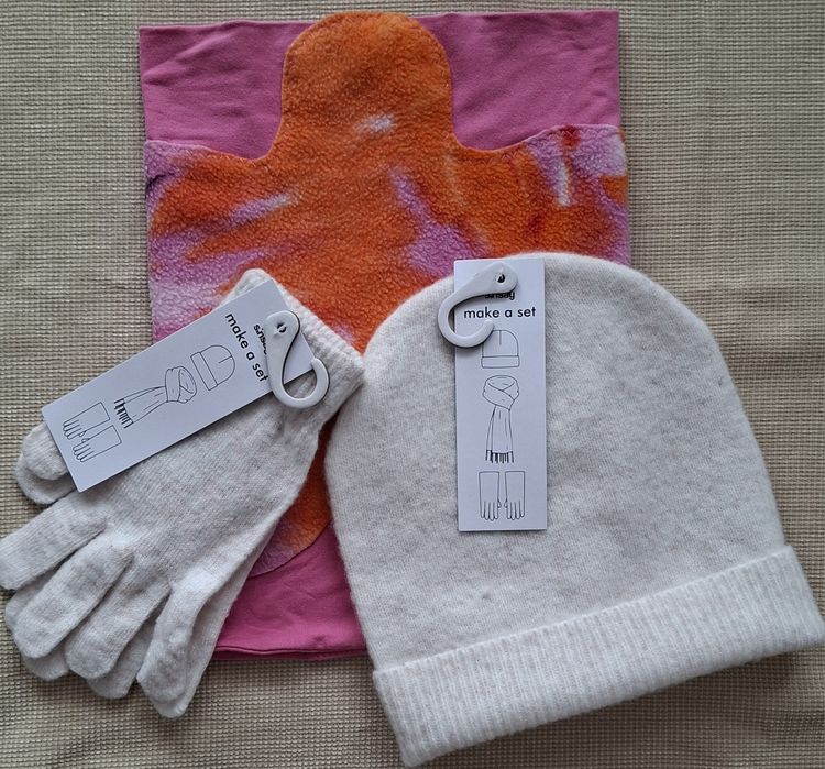 Шапка +ръкавици+шал