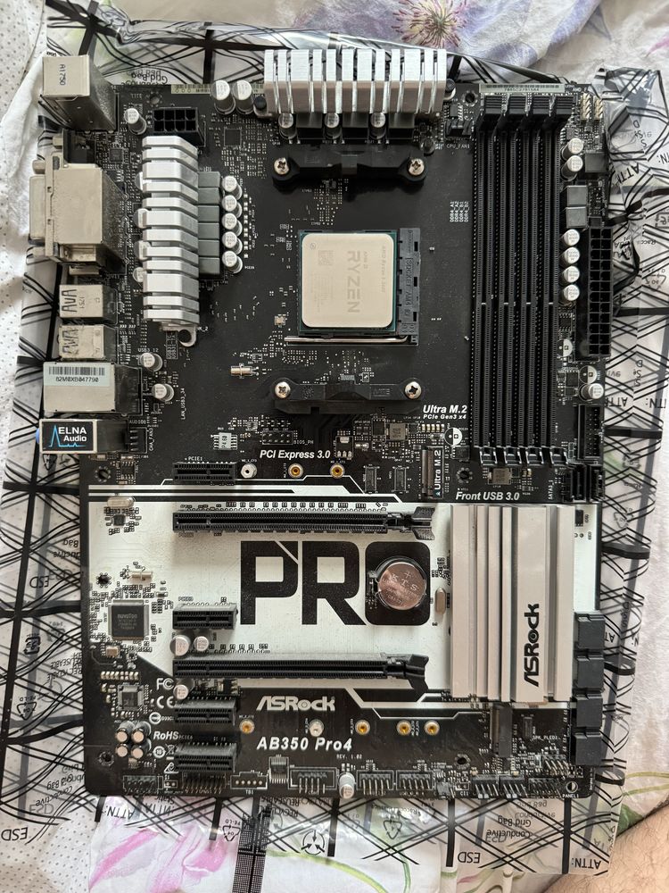 Vand Asrock Ab350 Pro 4 Ryzen 5 3600 Slobozia • Olxro 2205