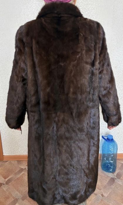 Норковая шуба, цельная