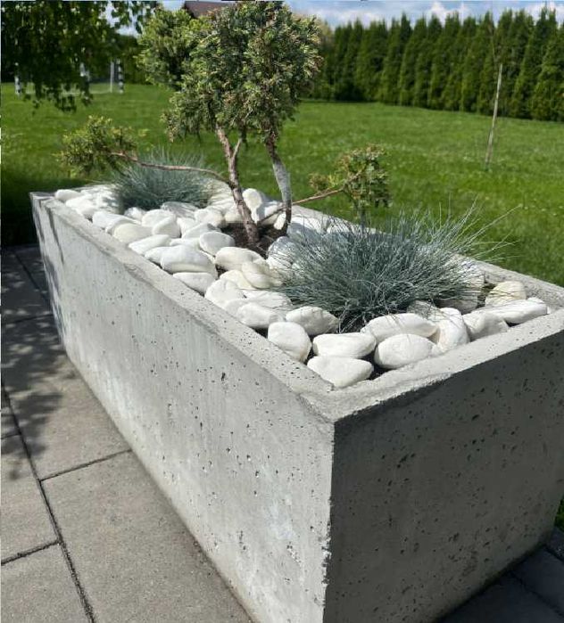 Jardiniera beton 1000x400x400