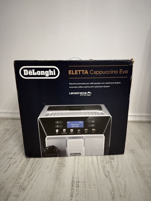 Aparat Cafea Delonghi ECAM 46.860.B Eletta Cappuccino Evo - SIGILAT