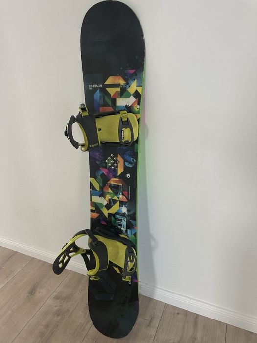 Placa Snowboard FTWO 153 Reverse + Legături Drake