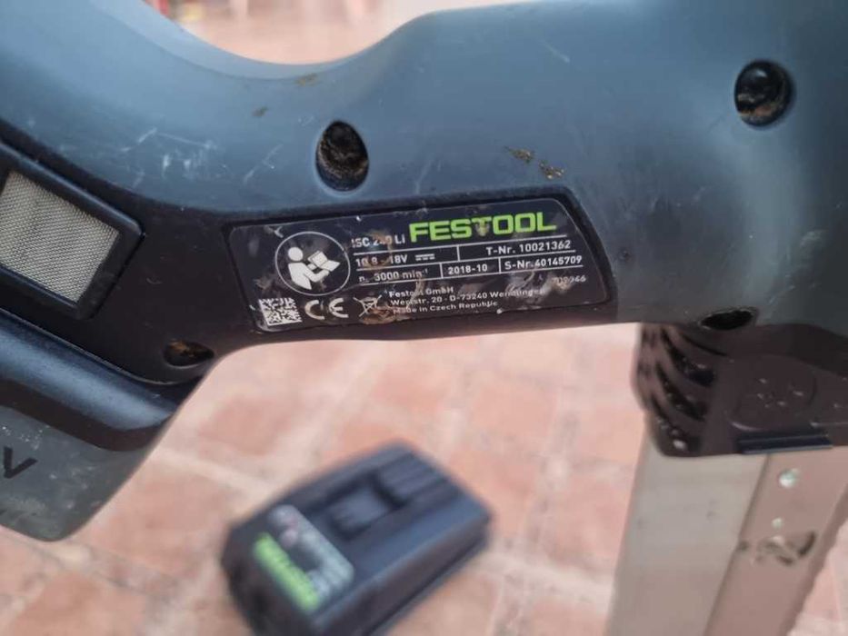 Festool ISC 240 - инструмент за рязане на изолационни материали