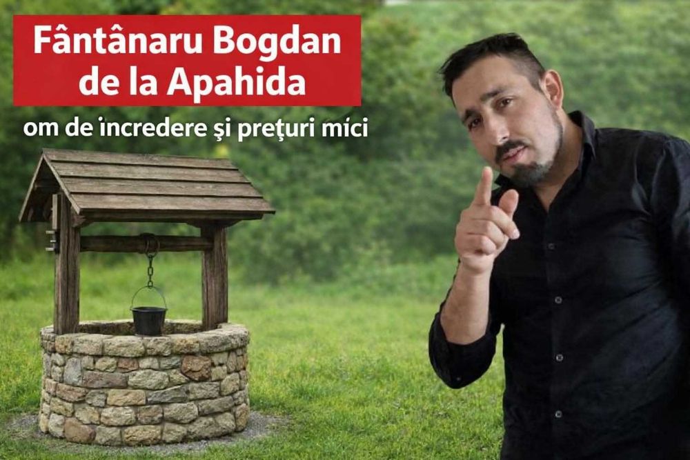 Curăț fântâni puțuri cluj și zonele limitrofe