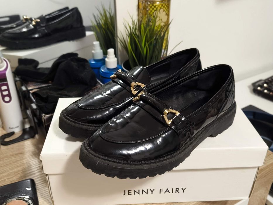 Мокасини Jenny Fair черни
