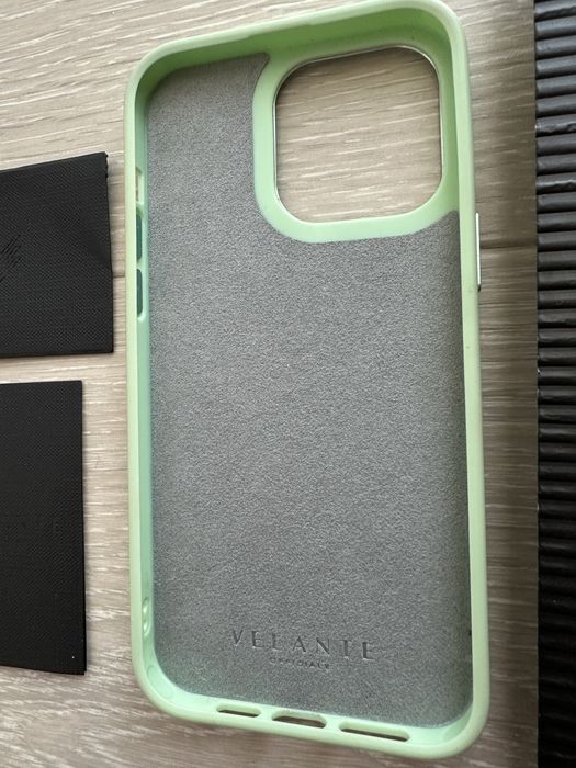 Husa piele de vitel Velante Iphone 14 Pro Max