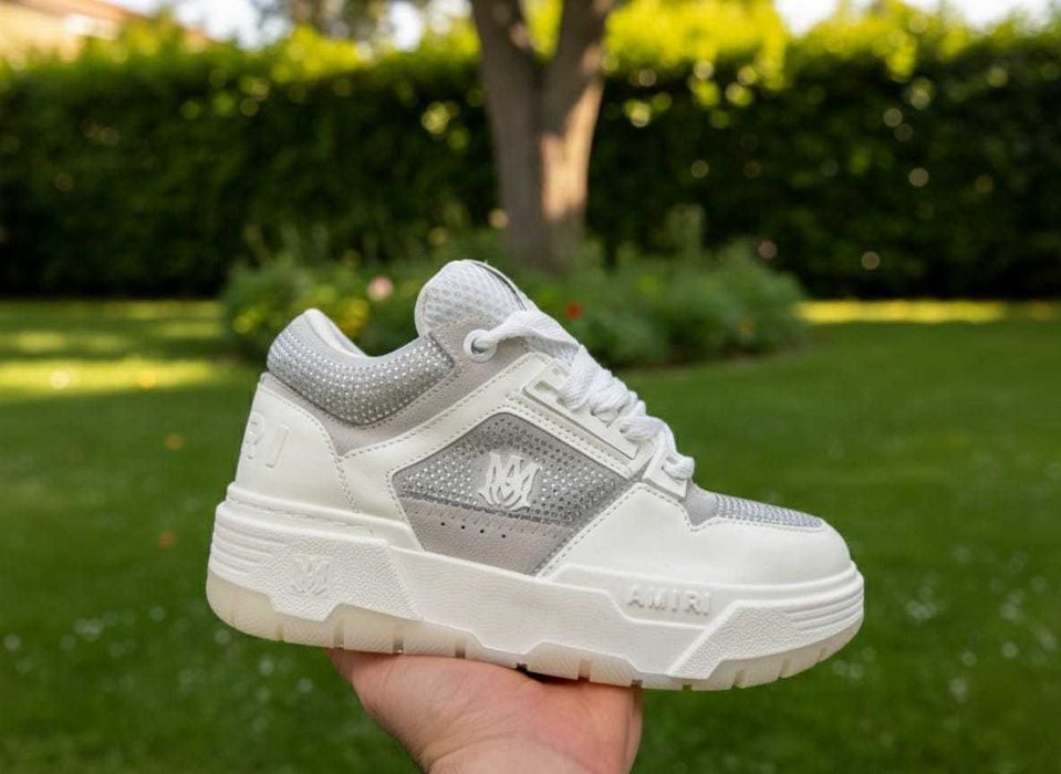 Adidasi AMIRI MA 1 Gri - Pietricele - Full Box