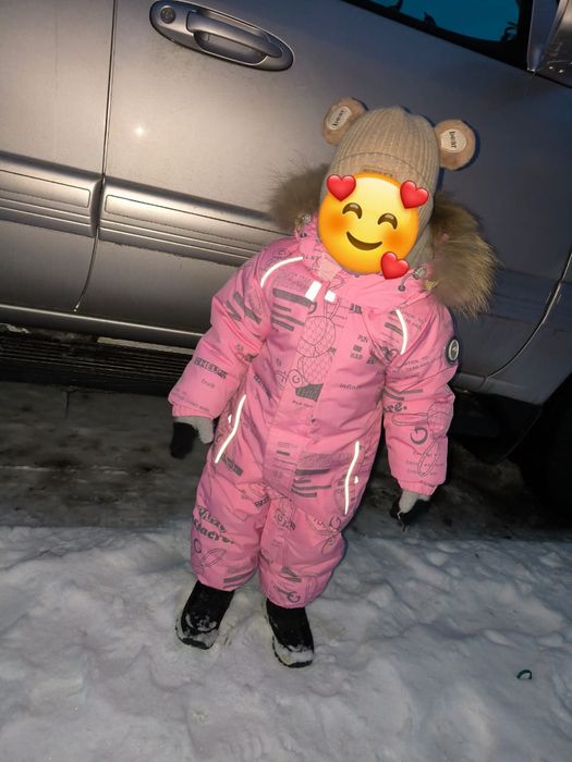 Комбинезон зимний для девочки