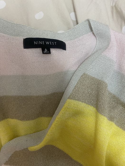 Nine west къса блестяща жилетка.