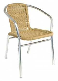 LICHIDARE STOC! Scaun terasa Alumia din aluminiu si ratan sintetic