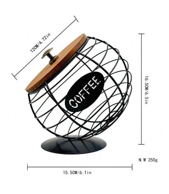 Органайзер Метална поставка за капсули за кафе Nespresso Dolce Gusto