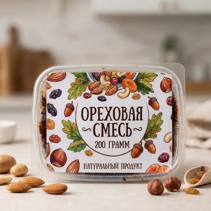 Ореховая смесь 200гр