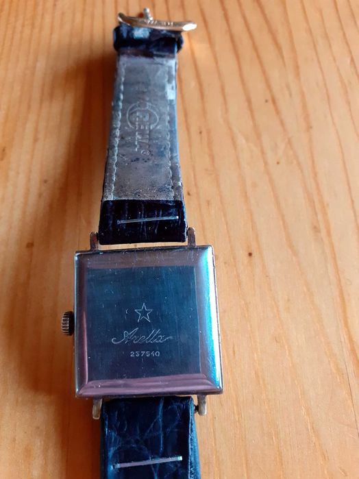 Военен Позлатен ARETTA Lorsa Ultra-thin Art Deco SWISS-Швейцарски