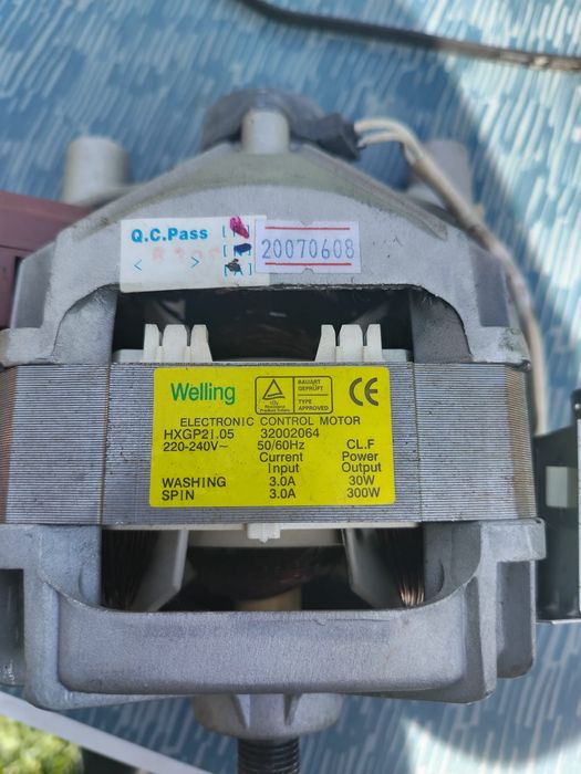 Motor de mașina de spălat functional+curea de motor
