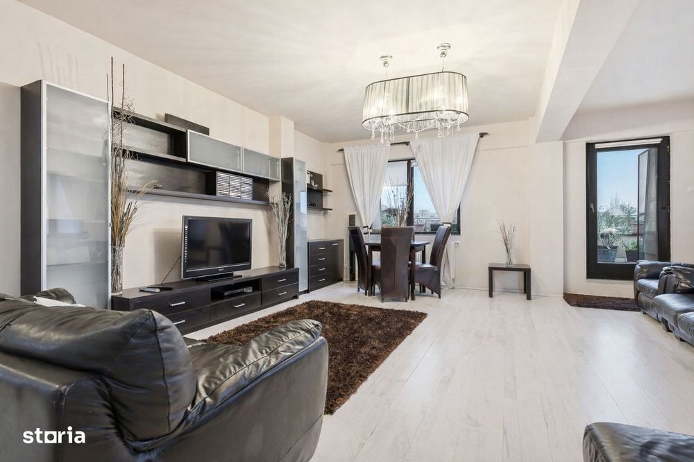 Penthouse Centru Civic Iași, Panoramă 360, Terasă 100 mp — fotografia 3