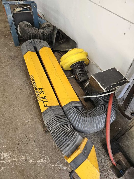 exhaustor extractie fum sudura FTA34 EUROMATE brat 4m laser plasma pol