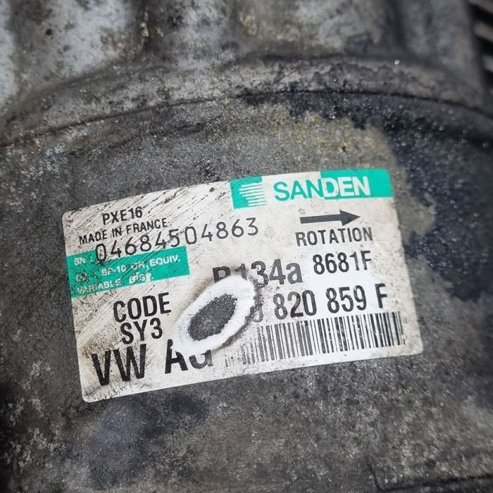 Compresor clima Volkswagen Tiguan 5N 2.0 TDI 2008 - 2011 140CP CFFB (1457) Diesel Codul ...