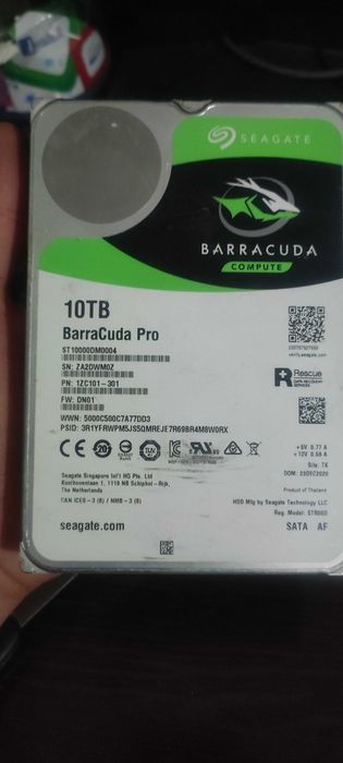 HDD 10tb sotiladi