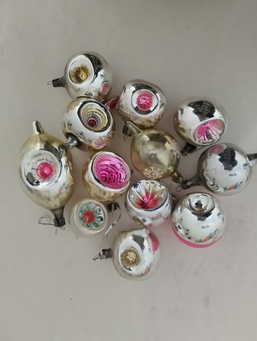 Ёлочные игрушки советские