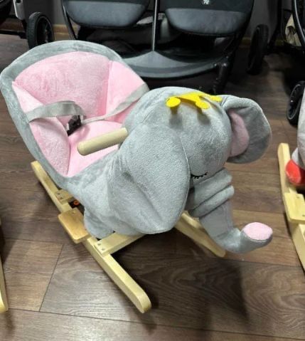 Плюшена детска люлка
